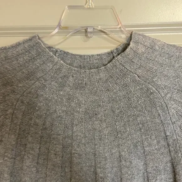 Anthropologie Women’s Size Medium Gray & Yellow Arsenau Sweater Dress NWT - Picture 11 of 11